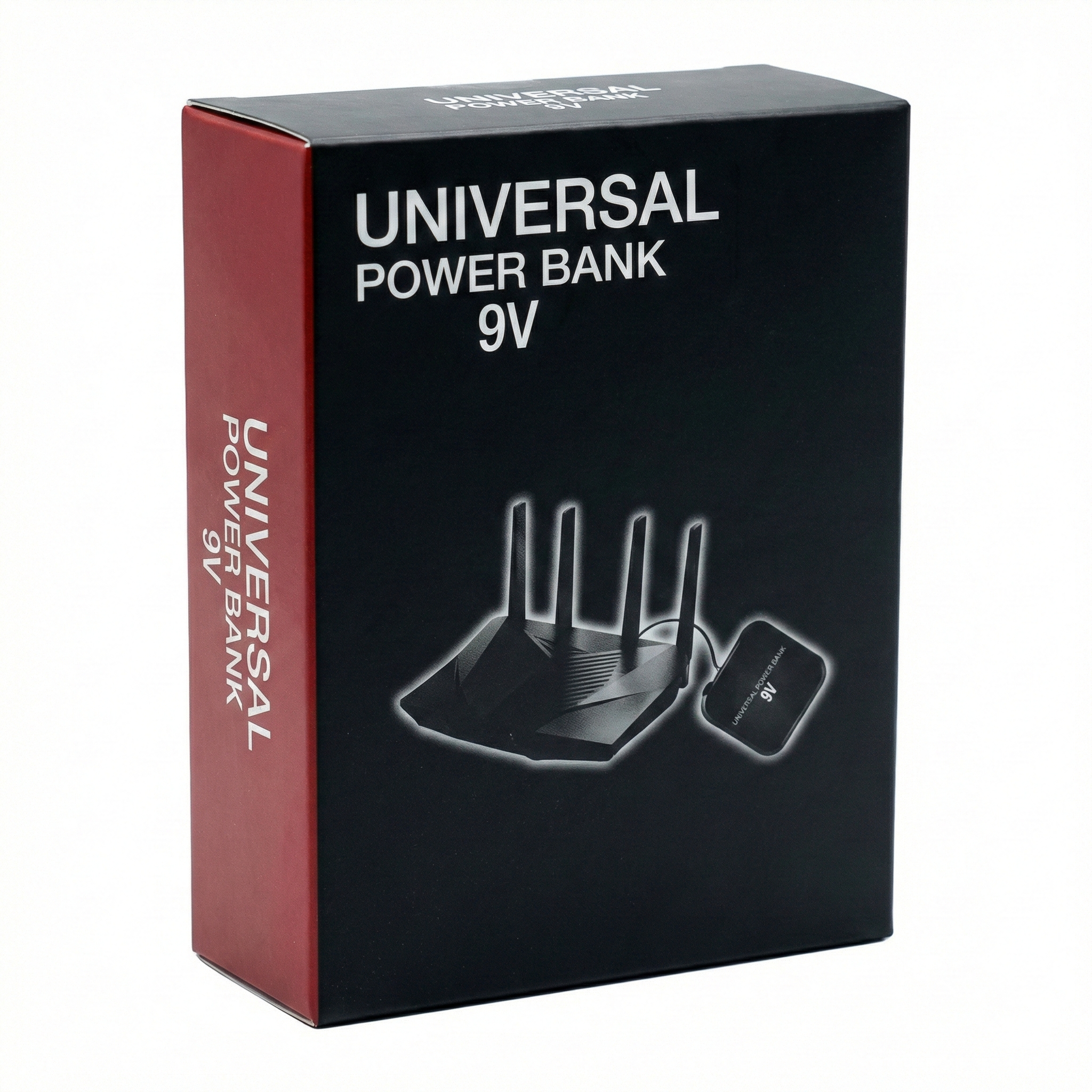 بنك طاقة مزود بجهاز توجيه واي فاي